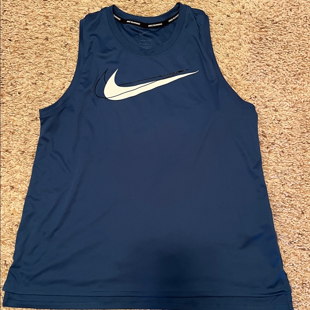 Nike Blue Dri-FIT Running Tank